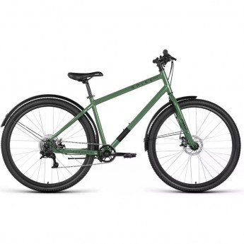 Велосипед FORWARD SPIKE 27,5 D 27,5", рама 18", зеленый/черный, 2023 Велосипед FORWARD SPIKE 27,5 D 27,5", рама 18", зеленый/черный, 2023