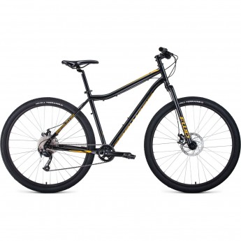 Велосипед FORWARD SPORTING 29 X disc (2020) черный с рамой 21" Велосипед FORWARD SPORTING 29 X disc (2020) черный с рамой 21"